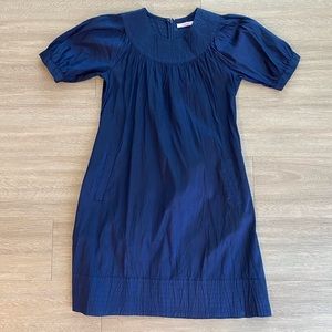 Calypso Christiane Celle Blue silk dress size S